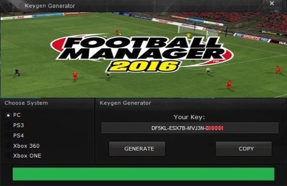 Football manager 2016 serial key generator